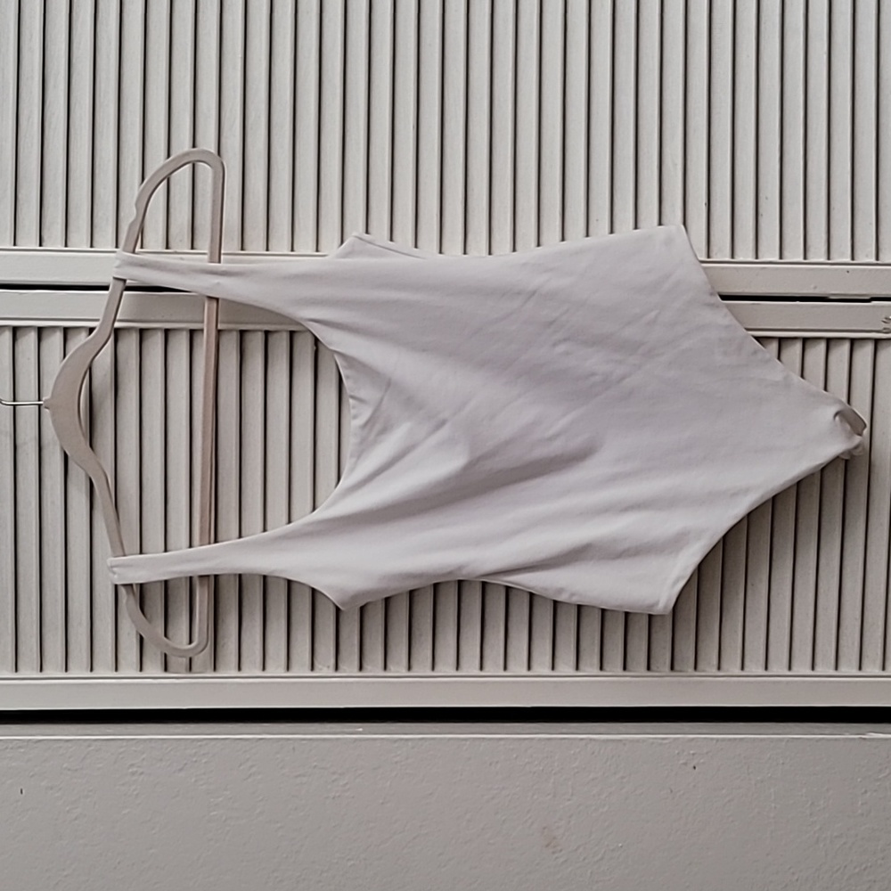 Susan Monaco White Bodysuit Size Small